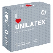 Презервативы с точками Unilatex Dotted - 3 шт. - Unilatex - купить с доставкой в Черкесске