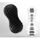Мастурбатор FLEX Rocky Black с плотным рельефом - Tenga - в Черкесске купить с доставкой