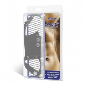 Кольцо на член и мошонку Cock Ring With 2  Ball Stretcher And Optional Weight Ring - BlueLine - в Черкесске купить с доставкой