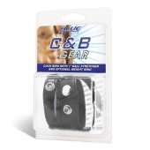 Утяжка для мошонки и пениса Cock Ring With 1  Ball Stretcher And Optional Weight Ring - BlueLine - купить с доставкой в Черкесске
