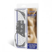 Утяжка на пенис и мошонку Cock Ring With 1.5  Ball Stretcher And Optional Weight Ring - BlueLine - купить с доставкой в Черкесске