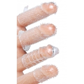 Набор из 4 насадок на член Pleasured Penis Enhancement Sleeve 4 Pack - XR Brands - в Черкесске купить с доставкой