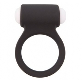 Чёрное эрекционное виброкольцо LIT-UP SILICONE STIMU RING 3 BLACK - Dream Toys - в Черкесске купить с доставкой
