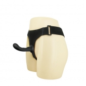 Страпон с изогнутой головкой Ultra Harness Curvy Dildo - 15,8 см. - Baile - купить с доставкой в Черкесске