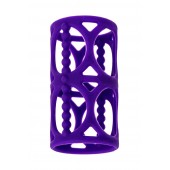 Фиолетовая насадка-сетка на член - A-toys - в Черкесске купить с доставкой