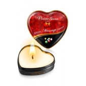 Массажная свеча с ароматом бубль-гума Bougie Massage Candle - 35 мл. - Plaisir Secret - купить с доставкой в Черкесске