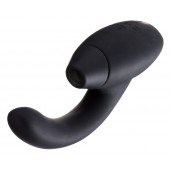 Чёрный стимулятор 2-в-1 для женщин Womanizer InsideOut - Womanizer