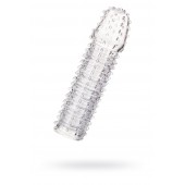 Прозрачная закрытая насадка на пенис TOYFA A-Toys - 15,2 см. - A-toys - в Черкесске купить с доставкой