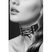 Оригинальный ошейник-чокер со шнуровкой - Bijoux Pour Toi - купить с доставкой в Черкесске