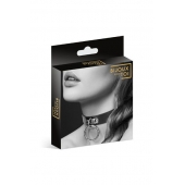 Узенький ошейник из полиуретана с кольцом - Bijoux Pour Toi - купить с доставкой в Черкесске