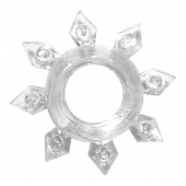 Прозрачное эрекционное кольцо Rings Gear - Lola Games - в Черкесске купить с доставкой