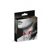 Красный чокер с замком в форме сердца - Bijoux Pour Toi - купить с доставкой в Черкесске