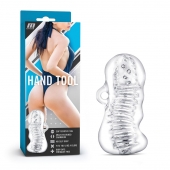 Прозрачный мастурбатор M for Men Hand Tool - Blush Novelties - в Черкесске купить с доставкой