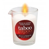 Массажное аромамасло с афродизиаками для мужчин RUF Taboo Jeux interdits - 60 гр. - RUF - купить с доставкой в Черкесске