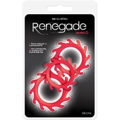 Набор из 3 красных эрекционных колец Renegade Gears - NS Novelties - в Черкесске купить с доставкой