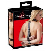 Фиксация на шею и запястья Bad Kitty Neck and Hand Restraints - Orion - купить с доставкой в Черкесске