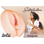 Мастурбатор с 2 тоннелями Satisfaction Gorgeous - Lola Games - в Черкесске купить с доставкой