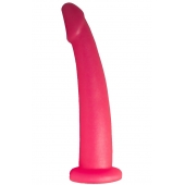 Розовый стимулятор простаты из геля - 18 см. - LOVETOY (А-Полимер) - в Черкесске купить с доставкой