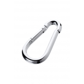 Серебристый карабин TOYFA Metal - ToyFa - купить с доставкой в Черкесске