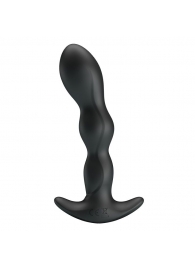 Черный анальный стимулятор простаты с вибрацией Special Anal Massager - 14,5 см. - Baile - в Черкесске купить с доставкой
