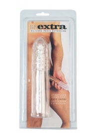 Насадка-удлинитель из прозрачного силикона LIDL EXTRA SILICONE PENIS EXTENSION - Seven Creations - в Черкесске купить с доставкой