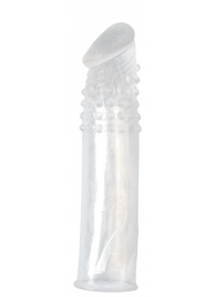 Насадка-удлинитель из прозрачного силикона LIDL EXTRA SILICONE PENIS EXTENSION - Seven Creations - в Черкесске купить с доставкой