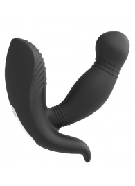 Черный вибромассажер простаты PROSTATE HERO - Dream Toys - в Черкесске купить с доставкой