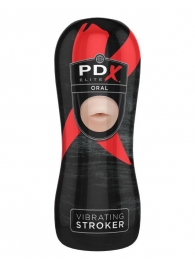 Мастурбатор-ротик Vibrating Oral Stroker - Pipedream - в Черкесске купить с доставкой