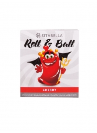 Стимулирующий презерватив-насадка Roll   Ball Cherry - Sitabella - купить с доставкой в Черкесске