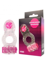 Прозрачное эрекционное кольцо Erowoman-Eroman - Erowoman-Eroman - в Черкесске купить с доставкой