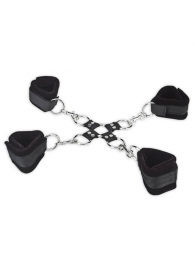 Комплект для сковывания из 5 предметов - Lux Fetish - купить с доставкой в Черкесске