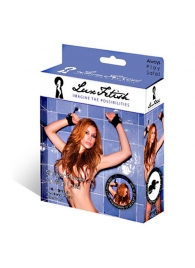 Наручники с присосками Sexy Suction - Lux Fetish - купить с доставкой в Черкесске
