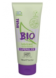 Интимный увлажняющий анальный гель BIO SuperGlide - 100 мл. - HOT - купить с доставкой в Черкесске