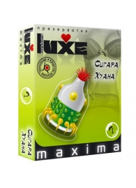 Презерватив LUXE Maxima  Сигара Хуана  - 1 шт. - Luxe - купить с доставкой в Черкесске