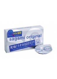 Ультратонкие презервативы Sagami Original QUICK - 6 шт. - Sagami - купить с доставкой в Черкесске