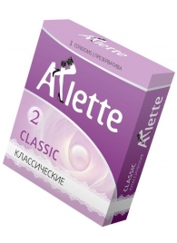 Классические презервативы Arlette Classic - 3 шт. - Arlette - купить с доставкой в Черкесске
