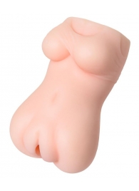 Телесный мастурбатор Juicy Pussy Cherry Ripe - ToyFa - в Черкесске купить с доставкой