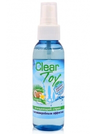 Очищающий спрей для игрушек CLEAR TOY Tropic - 100 мл. - Биоритм - купить с доставкой в Черкесске