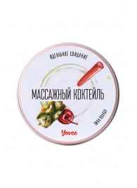 Массажная свеча «Массажный коктейль» с ароматом пина колады - 30 мл. - ToyFa - купить с доставкой в Черкесске