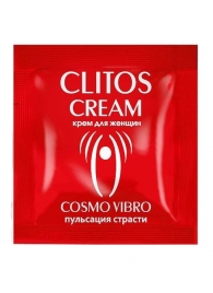 Пробник возбуждающего крема для женщин Clitos Cream - 1,5 гр. - Биоритм - купить с доставкой в Черкесске