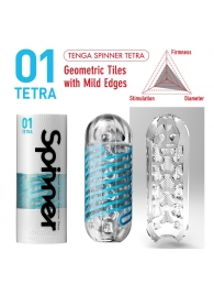 Мастурбатор SPINNER Tetra - Tenga - в Черкесске купить с доставкой