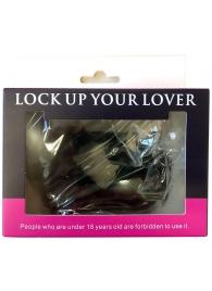 Черные меховые наручники Love с ключиками - Baile - купить с доставкой в Черкесске