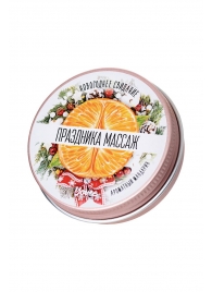 Массажная свеча «Праздника массаж» с ароматом мандарина - 30 мл. - ToyFa - купить с доставкой в Черкесске