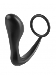 Эрекционное кольцо с анальной пробкой Ass-Gasm Cockring Plug - Pipedream - в Черкесске купить с доставкой