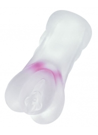 Прозрачный реалистичный мастурбатор Juicy Pussy Crystal Rose - ToyFa - в Черкесске купить с доставкой