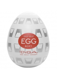 Мастурбатор-яйцо EGG Boxy - Tenga - в Черкесске купить с доставкой