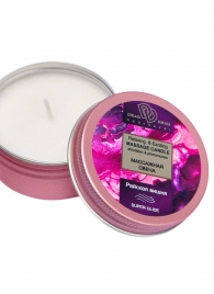 Массажная свеча  Райская вишня - БиоМед - купить с доставкой в Черкесске