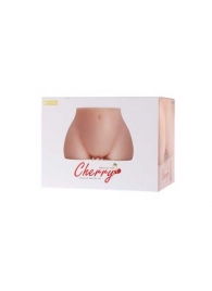 Мастурбатор-полуторс Cherry с вибрацией и двумя любовными тоннелями - KOKOS - в Черкесске купить с доставкой