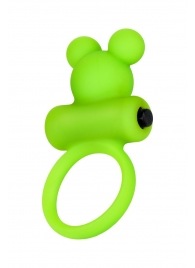 Зеленое виброкольцо на пенис A-Toys - A-toys - в Черкесске купить с доставкой