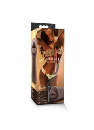 Коричневый мастурбатор-ротик Heather - Blush Novelties - в Черкесске купить с доставкой